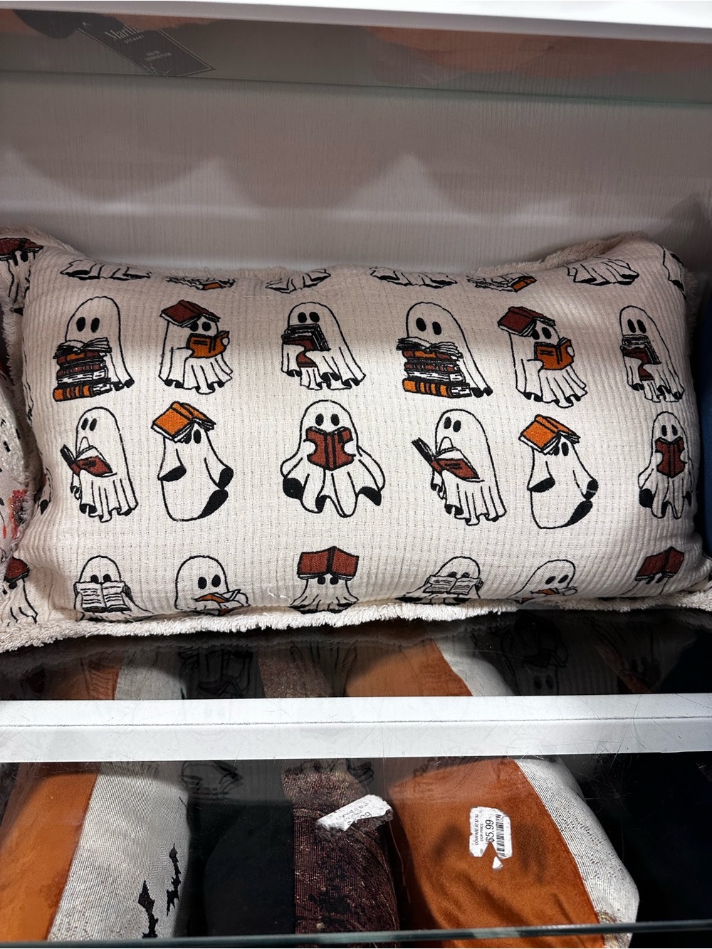 Rachel Zoe Ghost Reading Book Pillow
